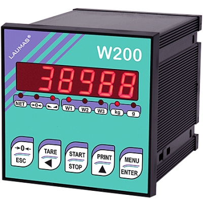 W200 - WEIGHT INDICATOR (for weighing and batching)
