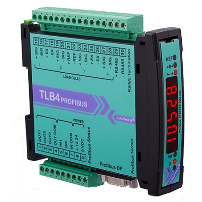 TLB4 PROFIBUS - TRANSMISOR DE PESO DIGITAL (RS485 – PROFIBUS )