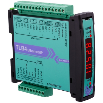 TLB4 ETHERNET/IP - TRASMETTITORE DI PESO DIGITALE (RS485 - Ethernet/IP )