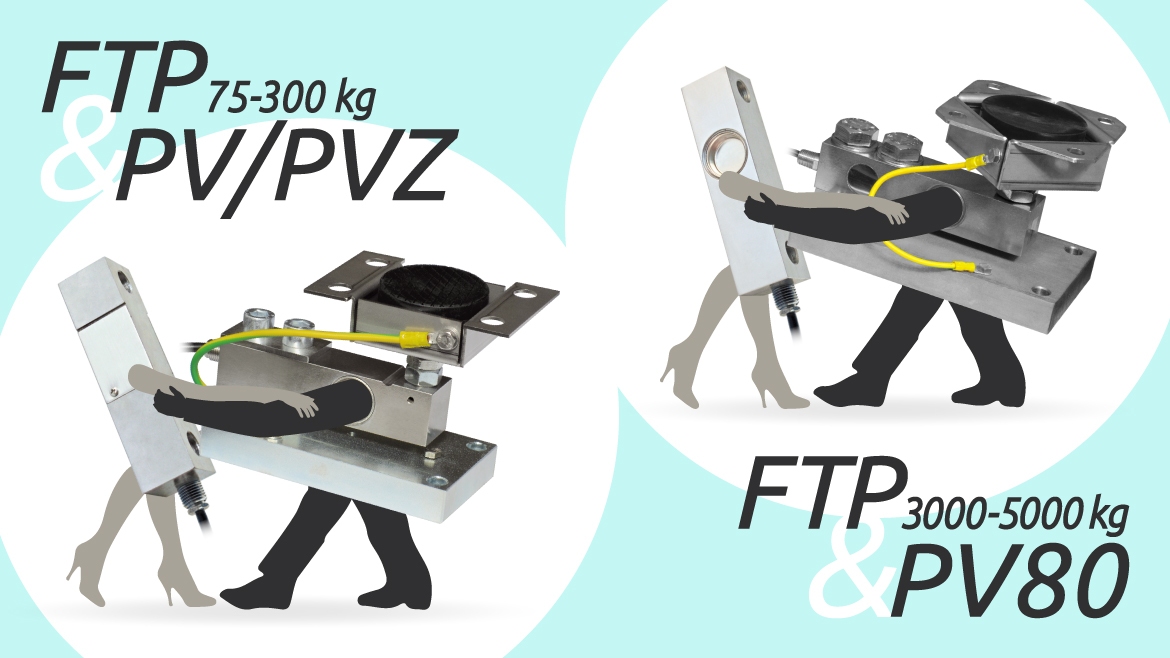 Les spectaculaires capteur de pesage FTP et kit de montage PV