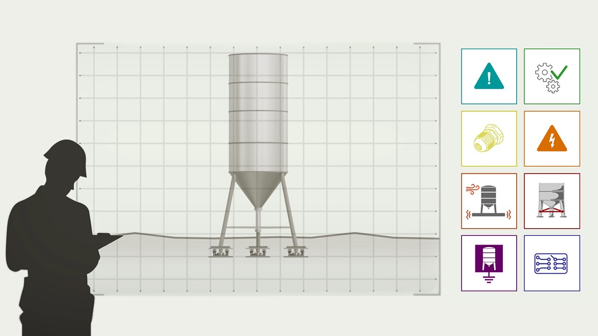 How to install a weighing system correctly