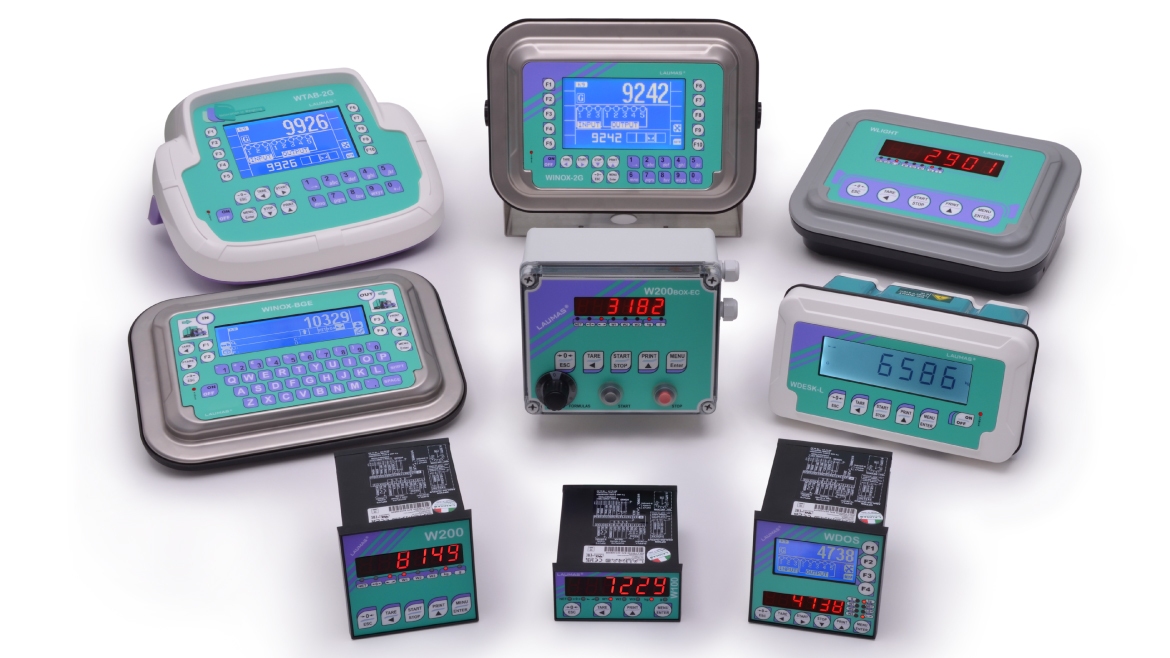 W-series weight indicator programs: features and operation