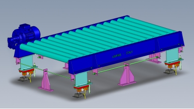 The motorized roller conveyor: in-line weight checking system
