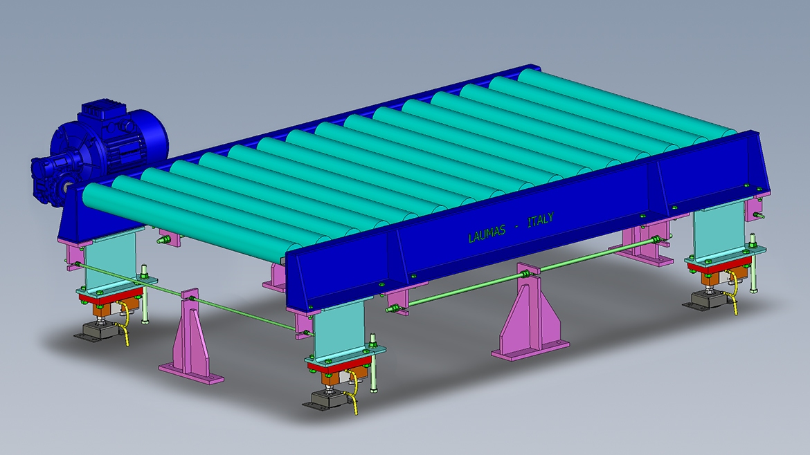 La rulliera motorizzata: impianto per il controllo del peso in linea