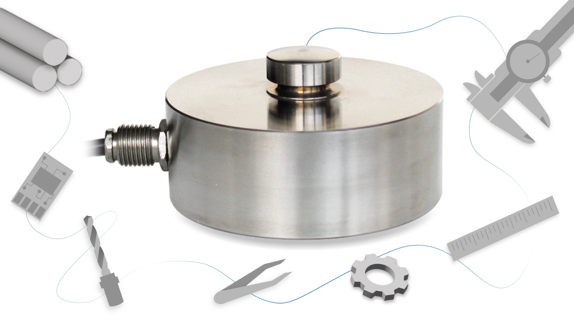 How is a load cell made?