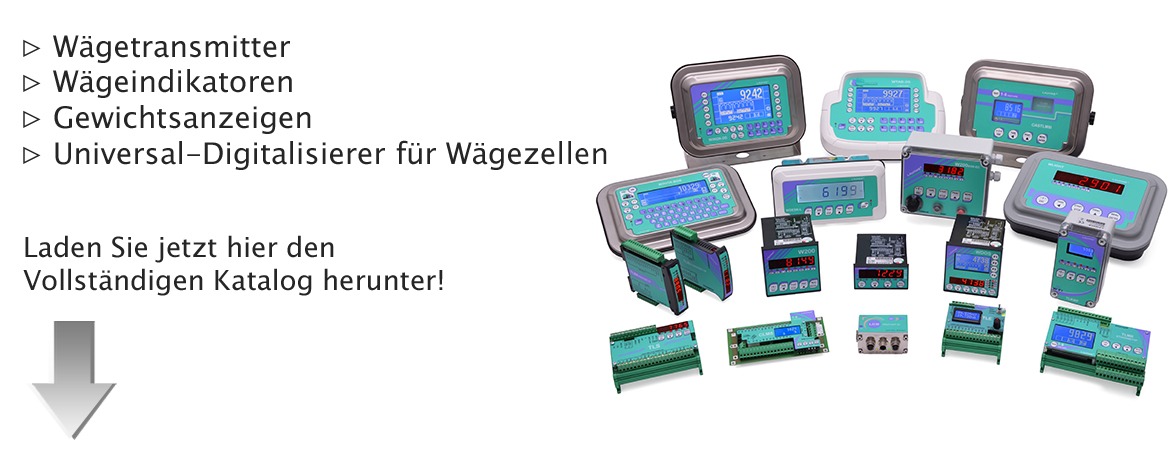 Instrumente für die industrielle Wägung
