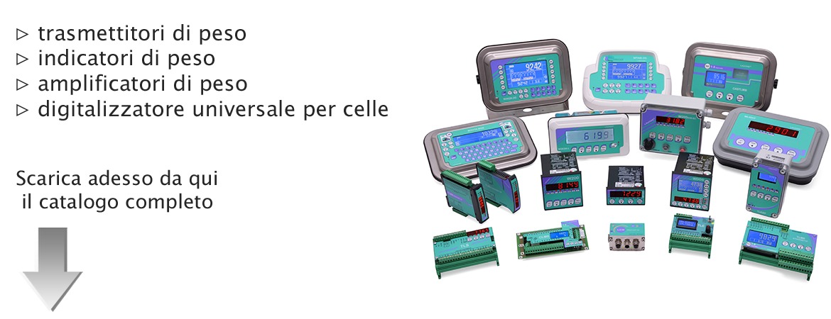 Strumenti per la pesatura industriale