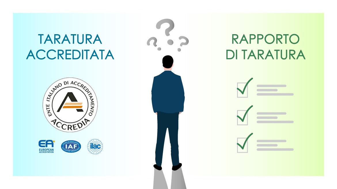 Certificato di taratura o rapporto di taratura?