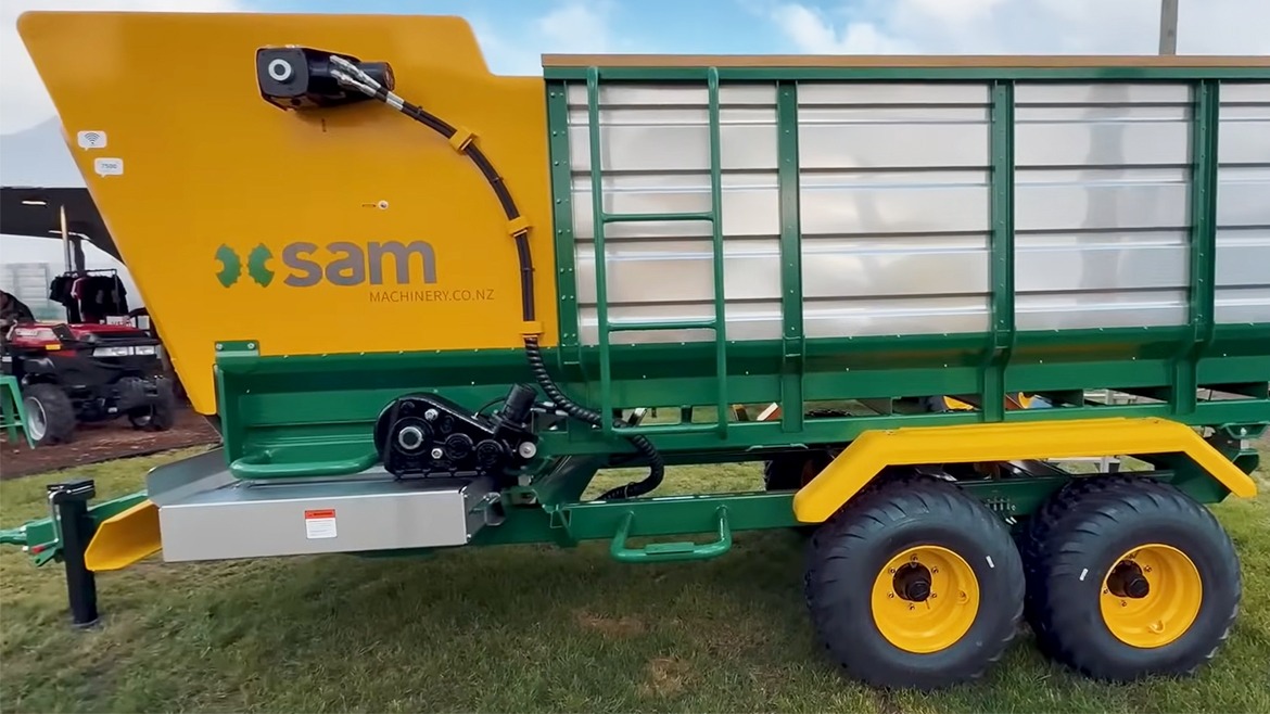 Système de pesage et de dosage sur des machines agricoles