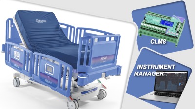 Système de pesage pour lit d'hôpital