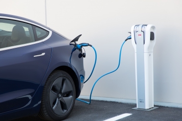 Columna de carga para coches eléctricos