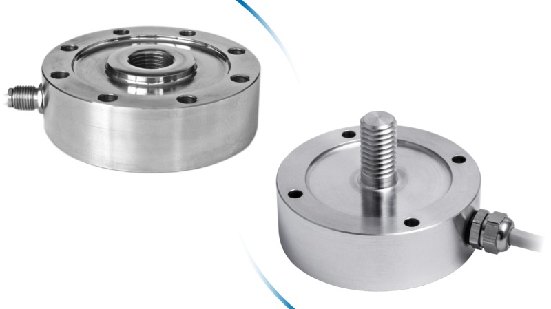 Compression and tension LAUMAS load cells, CL and CLBT models.