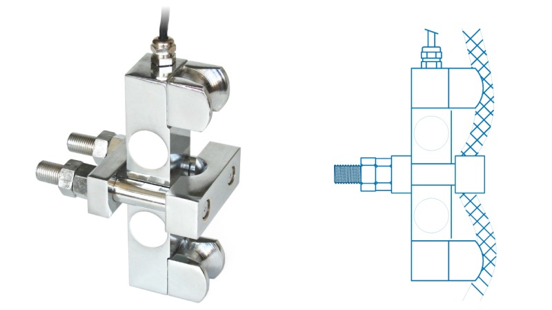 The FUN load cell for wire rope measuring.