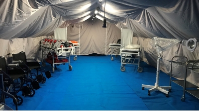 Um novo posto médico avançado para a Cruz Azul