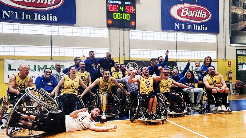 Laumas Giocoparma conquers Serie A