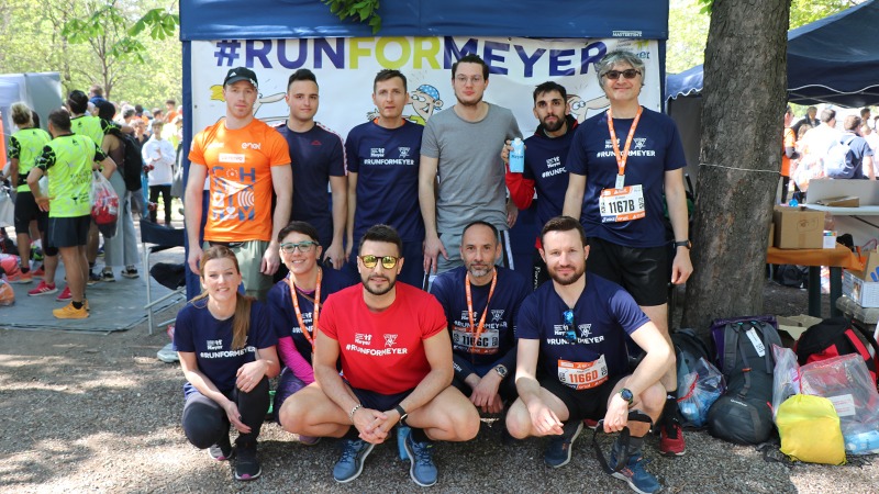 LAUMAS #Run4Meyer: staffetta solidale a favore dell'Ospedale Pediatrico