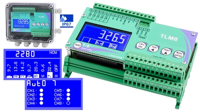 Trasmettitori di peso multicanale TLM8