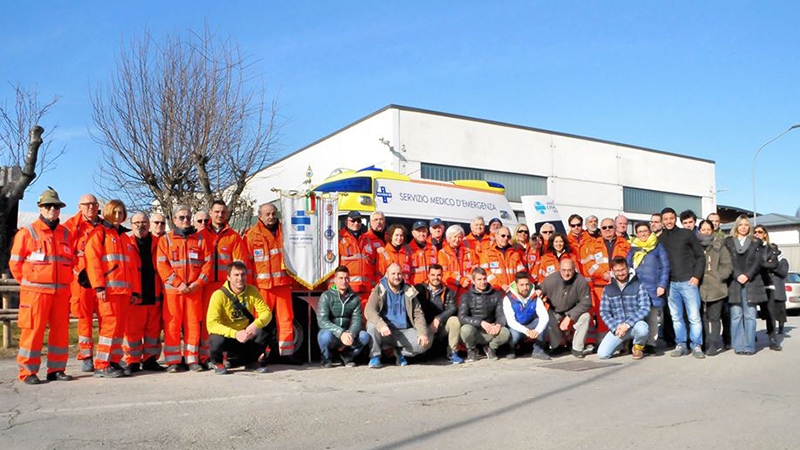 Una nuova ambulanza per la Croce Azzurra