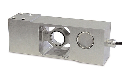 Stainless steel 17-4 PH single-point load cell for platforms