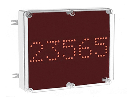 Remote display with 5 digits height 100 mm RIPLED5100 | LAUMAS