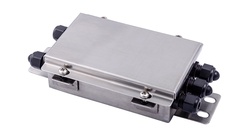 Stainless steel box with equalization card for up to 4 load