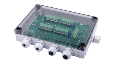 CE41N - KASTEN AUS ABS MIT ENTZERRUNGSPLATINE VON BIS ZU 4 WÄGEZELLEN