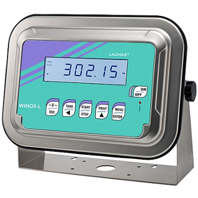 WINOX-L - STAINLESS STEEL WEIGHT INDICATOR (for weighing and batching)