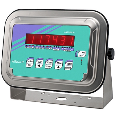WINOX-R - STAINLESS STEEL WEIGHT INDICATOR (for weighing and batching)