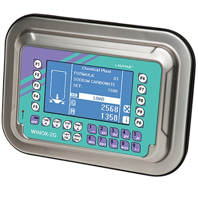 WINOX-2G - STAINLESS STEEL WEIGHT INDICATOR (for weighing and batching)