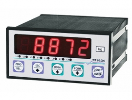 WT60 - WEIGHT INDICATOR (for weighing and batching)