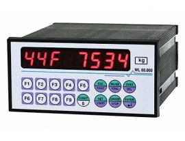 WL60 - WEIGHT INDICATOR (for weighing and batching)