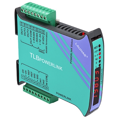 TLB POWERLINK - TRANSMETTEUR DE POIDS NUMÉRIQUE (RS485 – POWERLINK )