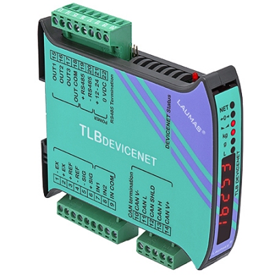 TLB DEVICENET - TRANSMETTEUR DE POIDS NUMÉRIQUE (RS485 – DeviceNet )