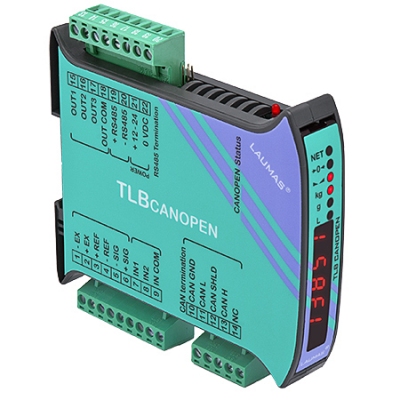 TLB CANOPEN - TRANSMETTEUR DE POIDS NUMÉRIQUE (RS485 – CANopen )