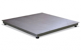 P-INOXN-S5 - AISI 304 STEEL PLATFORMS - FOUR IP68 LOAD CELLS