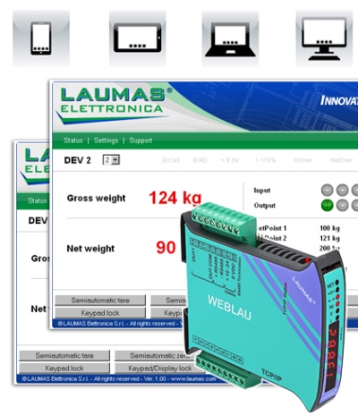 WEBLAU - MAESTRO WEB SERVER PARA SERIE W Y TLB (máx 8)