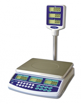 BILPA - PRICE COMPUTING RETAIL SCALES WITH SWIVEL COLUMN