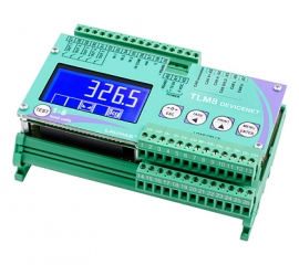 TLM8 DEVICENET - DIGITAL-ANALOG WEIGHT TRANSMITTER (RS485 – DeviceNet ) 8 CHANNELS FOR LOAD CELLS