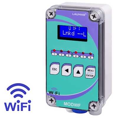 MODWF - ÉMETTEUR-RÉCEPTEUR   WiFi / SÉRIE ( RS232 - RS485 )