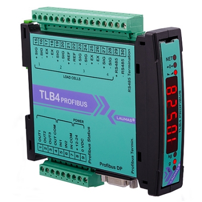 TLB4 PROFIBUS - TRANSMETTEUR DE POIDS NUMÉRIQUE (RS485 – PROFIBUS )