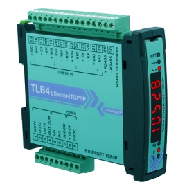 TLB4 ETHERNET TCP/IP - DIGITAL WEIGHT TRANSMITTER (RS485 - Ethernet TCP/IP )