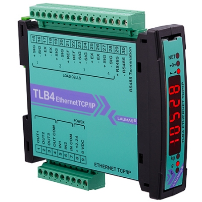 TLB4 ETHERNET TCP/IP - DIGITAL WEIGHT TRANSMITTER (RS485 - Ethernet TCP/IP )